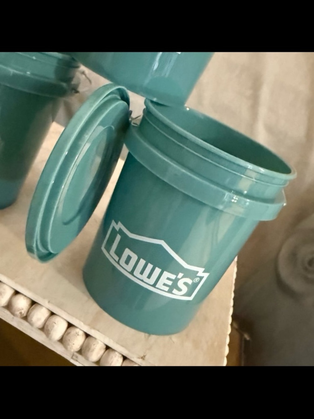 ⚡️Lowe's Mini Buckets with Lids - Picture 3 of 4